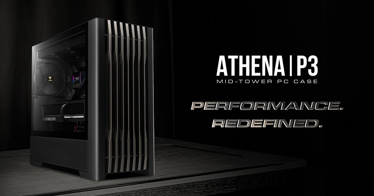 GAMDIAS推出ATHENA P3机箱：四风扇设计，确保卓越散热性能